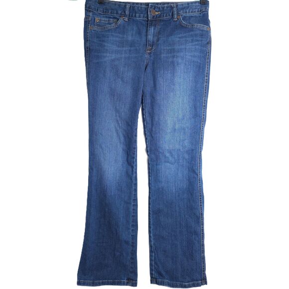 Calvin Klein Jeans Women's Size 10 Lean Bootcut Denim - Picture 1 of 12